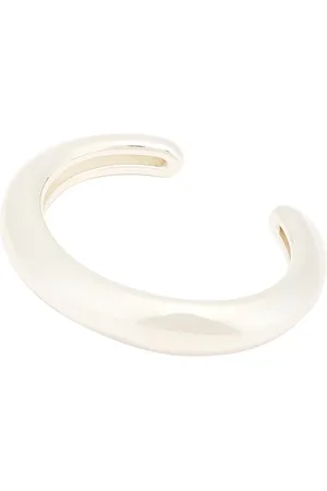 mega The Classic Cuff Bracelet in - Metallic Silver. Size all.