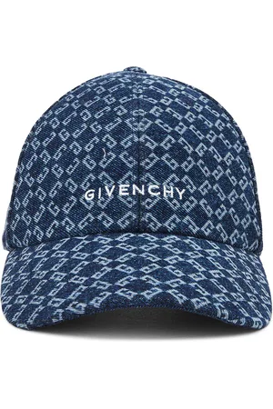 Givenchy Curved Cap in - Blue. Size all.