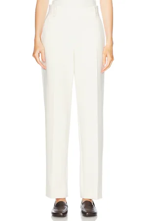 Khaite Cambie Pant in - Ivory. Size 2 (also in 4, 6, 8).