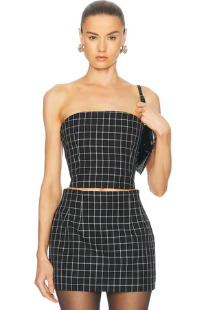 WARDROBE.NYC Corset Top in - Black. Size L (also in M, S, XS).