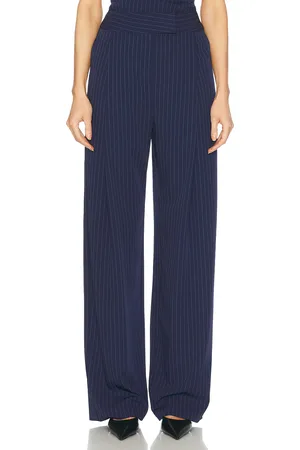 The Sei Boyfriend Trouser in - Navy. Size 4 (also in 6, 8).