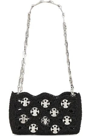 Paco rabanne Crochet Chain Shoulder Bag in - Black. Size all.