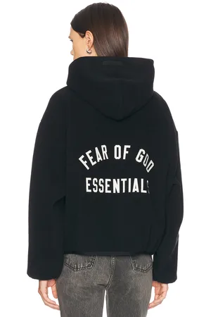 FEAR OF GOD Brushed Hooded Bomber Jacket in - . Size XS (also in ).