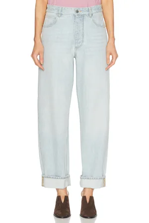 Bottega Veneta Cuffed Straight Leg in - Blue. Size 34 (also in 38, 40).