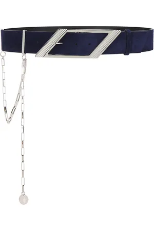 The Attico Belt in - Navy. Size L (also in M, S).