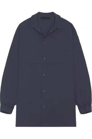 FEAR OF GOD Military Nylon Overshirt in - Blue. Size L (also in M, S, XL).