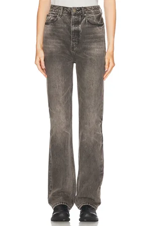 FEAR OF GOD High Waisted Fitted Leg in - Black. Size 24 (also in 25, 26, 27, 28, 29).