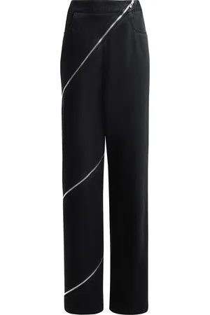 Alaïa Spiral Wide Leg in - Black. Size 34 (also in 36).