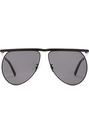 The Attico Mina Sunglasses in - Black. Size all.