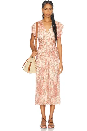 Isabel Marant Lyndsay Dress in - Red. Size 42 (also in ).
