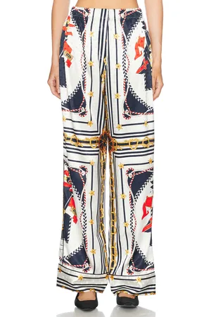 RONNY KOBO Dora Pants in - White,Navy. Size L (also in XS).