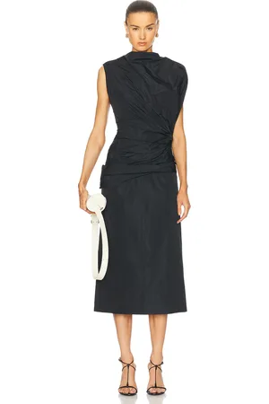 Jil Sander Sleeveless Maxi Dress in - . Size 34 (also in 36, 38, 40, 42).