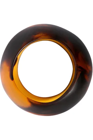 Dinosaur Designs Boulder Bangle in - Brown. Size all.