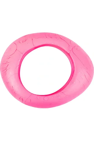 Dinosaur Designs Medium Rock Bangle in - Pink. Size all.