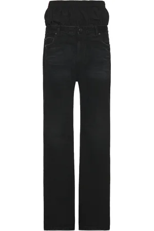 Balenciaga Layered Jeans in - Black. Size L (also in M, S).