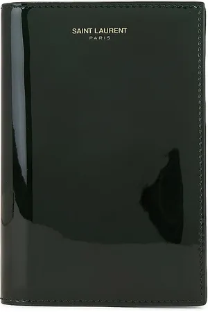 Saint Laurent Passport Case in - Dark Green. Size all.