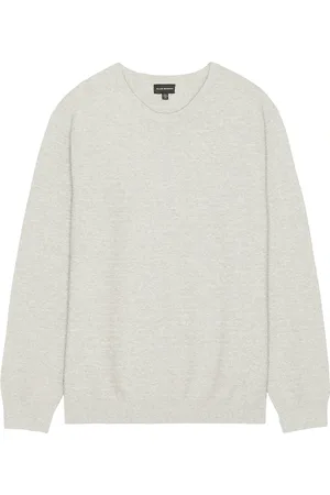 CLUB MONACO Links Crew Sweater in - Light Grey. Size L (also in XL/1X).