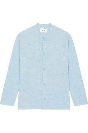 NN.07 Jonas Overshirt in - Baby Blue. Size L (also in M, S).