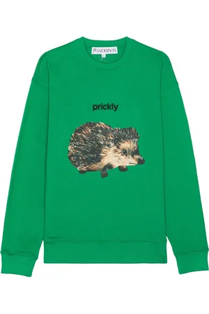 J.W.Anderson Hedgehog Crewneck Sweatshirt in - Green. Size L (also in ).