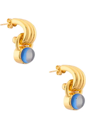 VALÉRE Pure Earrings in - Metallic Gold. Size all.