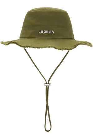 Jacquemus Le Bob Artichaut Bucket Hat in - Green. Size 56 (also in 58, 60).