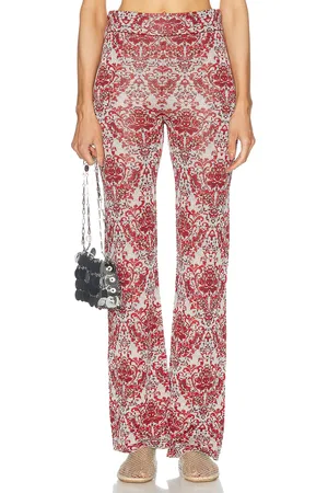 Paco rabanne High Waisted Legging in - Red. Size L (also in M, S, XS).