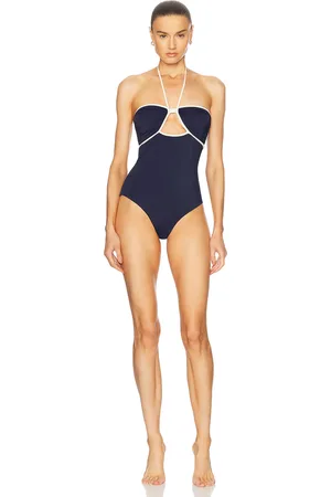 JOHANNA ORTIZ Sea Salt One Piece Swimsuit in - Navy. Size L (also in XS).