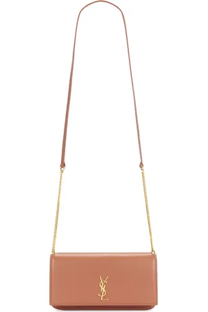 Saint Laurent Phone Holder in - Coral. Size all.