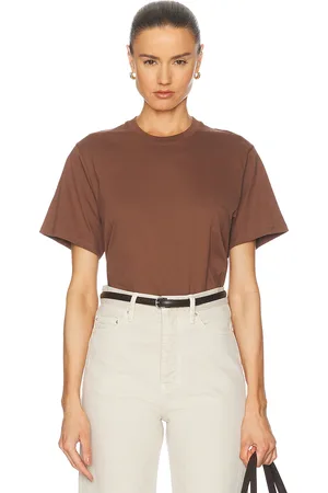 Loulou de Saison Telanto T-Shirt in - Brown. Size L (also in M, XS).