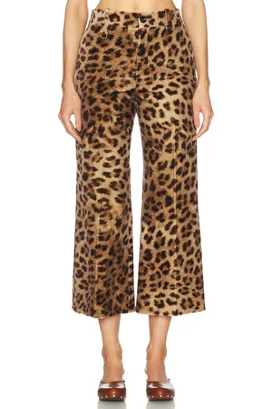 Chloé Leopard Pant in - Brown. Size 34 (also in 36).