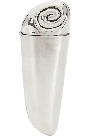 Sophie Buhai Nautilus Case in - Metallic Silver. Size all.