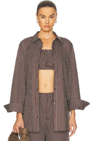 Staud Sandbar Top in - Brown. Size M (also in S).