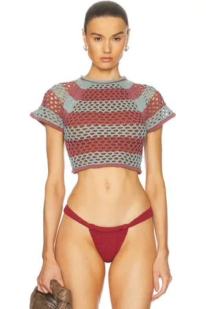 Diotima Rae Top in - Burgundy. Size 4 (also in ).