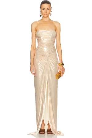 Retrofete Maytal Dress in - Metallic Gold. Size M (also in XL).