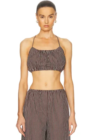 Staud Hammock Top in - Brown. Size L (also in M, S, XS).