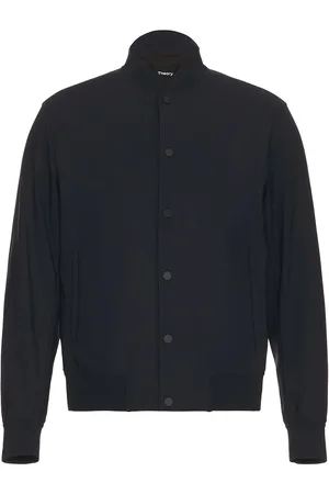 THEORY Precision Ponte Murphy Jacket in - Navy. Size L (also in M, S, XL/1X).