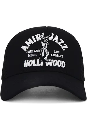 AMIRI Jazz Wolf Trucker Hat in - . Size all.