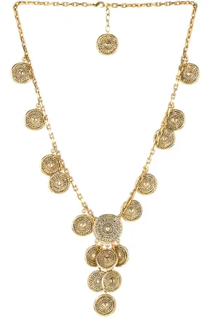 Saint Laurent Necklace in - Metallic Gold. Size all.