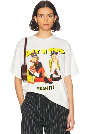 Philcos Salt-N-Pepa Push It Boxy Tee in - Cream. Size L (also in XL/1X).