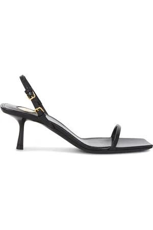 Saint Laurent Jaspe Sandal in - Black. Size 37 (also in 38, 39.5).