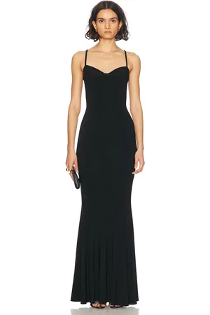 Norma Kamali Underwire Fishtail Gown in - . Size L (also in M, S, XL, XS).