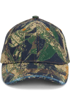 Acne Studios Carily Mossy Oak Hat in - Green. Size all.