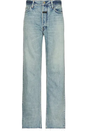 FEAR OF GOD 5 Pocket Straight Leg in - Blue. Size 28 (also in 30, 32, 34).