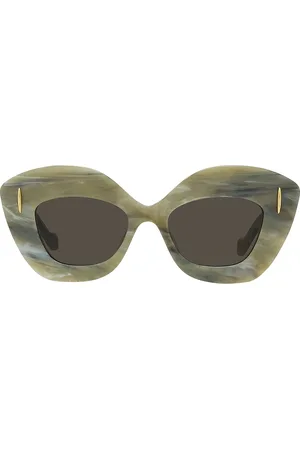 Loewe Anagram Sunglasses in - Green. Size all.