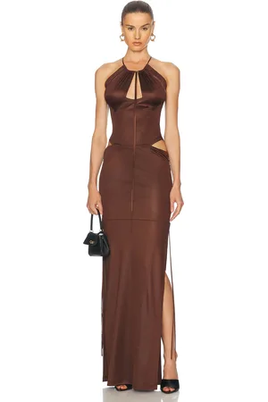 KNWLS CU Dress in - Brown. Size L (also in ).