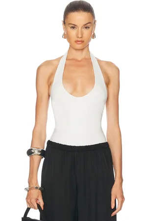 SANS FAFF Bamboo Halter Bodysuit in - . Size L (also in M).