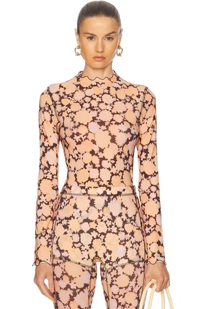KNWLS Halcyon Top in - Cream. Size L (also in XS, S, M).