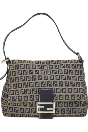 Fendi Zucchino Shoulder Bag in - . Size all.