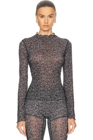 KNWLS Halcyon Top in - Black. Size L (also in XS, S, M).