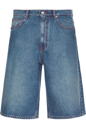 ERL Denim Indiana Skate Shorts in - Blue. Size L (also in S, M).